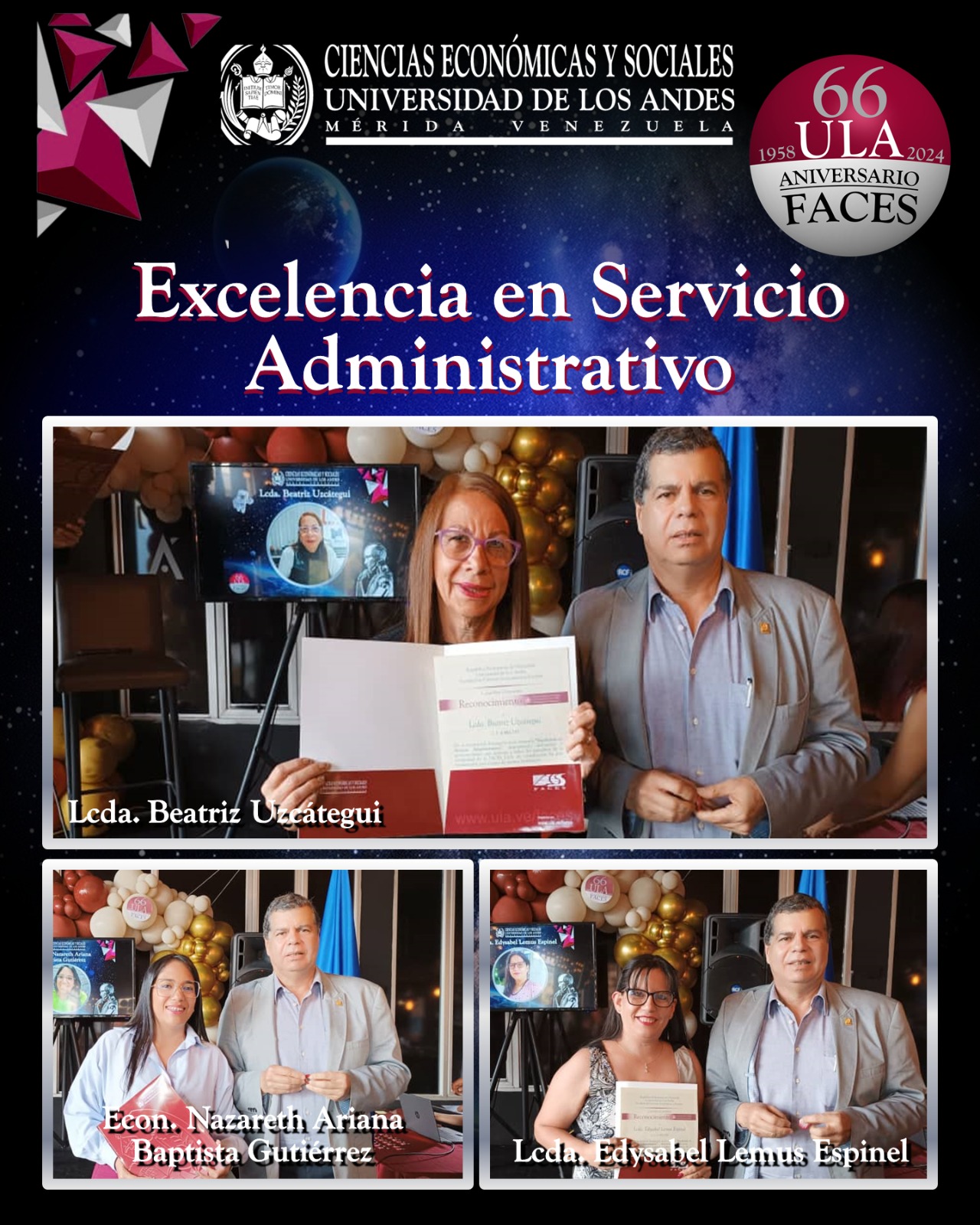 exelencia en servicio administrativo