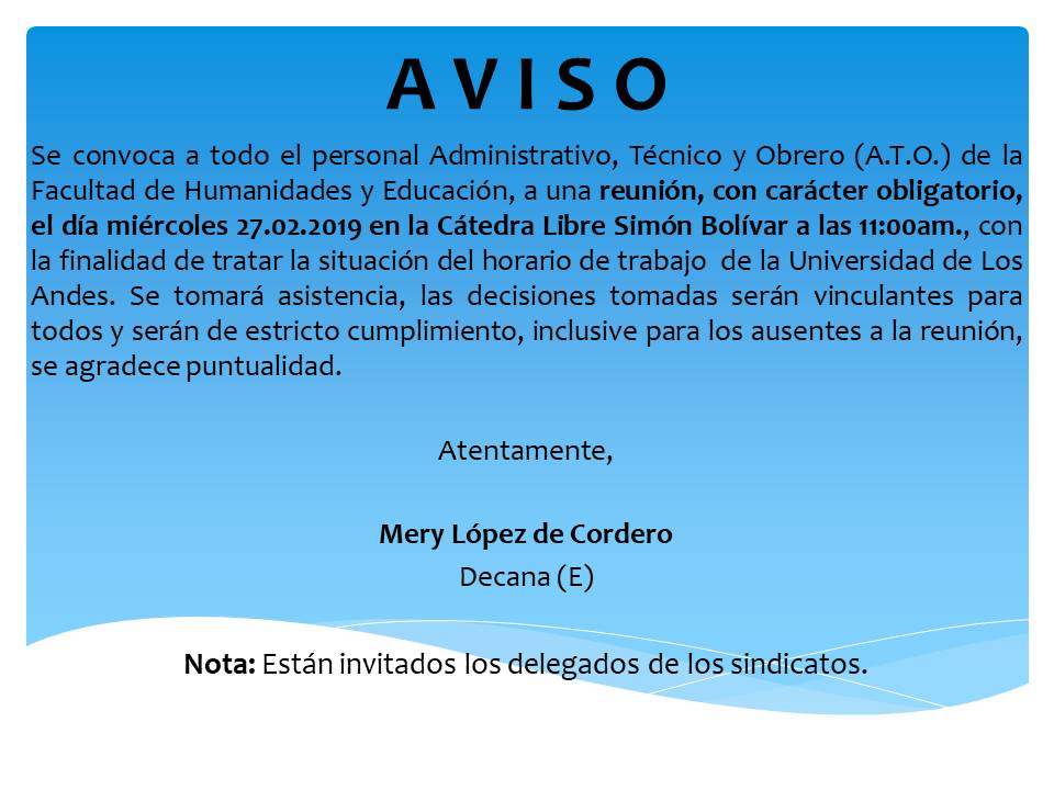 AVISO